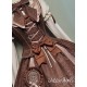 Alice Girl Bear Chocolate Short and Long Skirt and JSK(2nd Pre-Order/2 Colours/Full Payment Without Shipping)